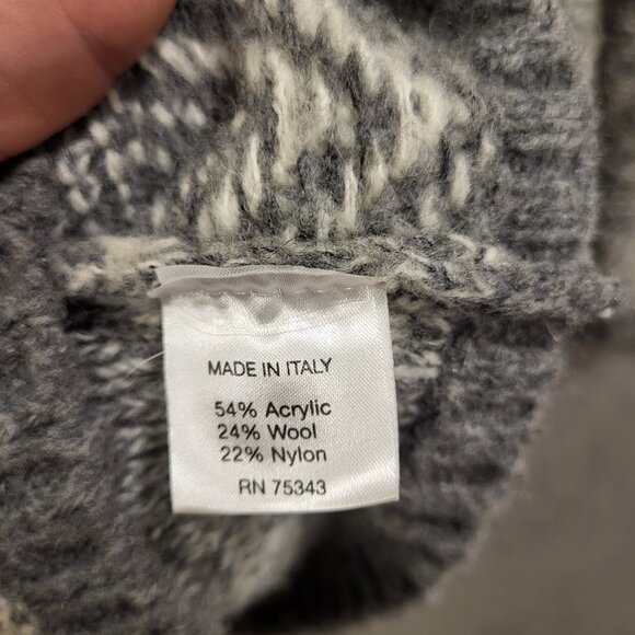 Maryline Cardigan Sweater Womens Size Small Wool Blend Italy Cozy Warm Comfy - Picture 4 of 7